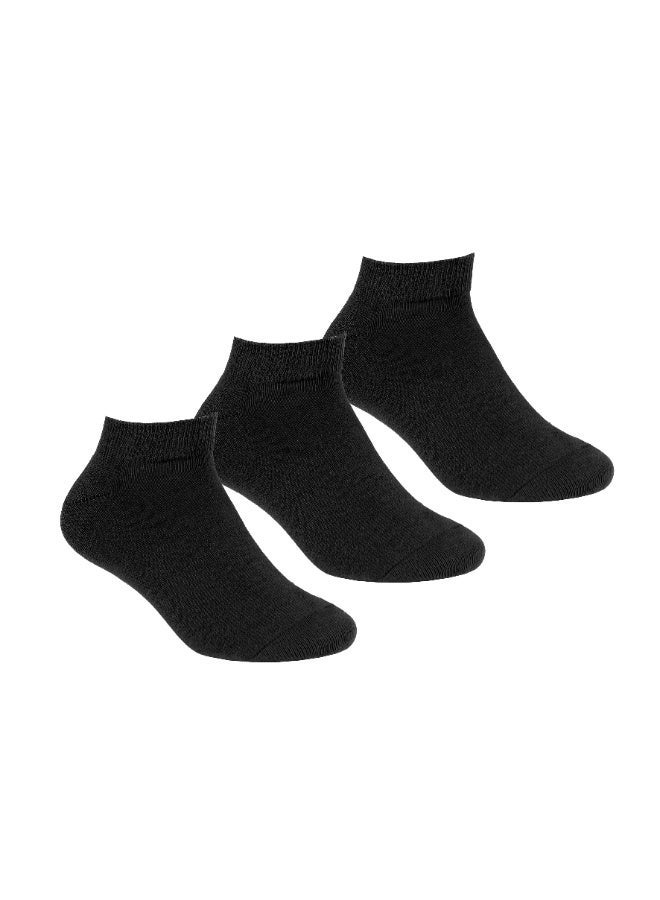 STITCH Kid's Pack of 3 Lycra Ankle Casual Socks - Image 1